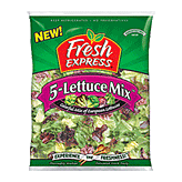 Fresh Express 5-Lettuce Mix Colorful Mix Of European Lettuces Picture